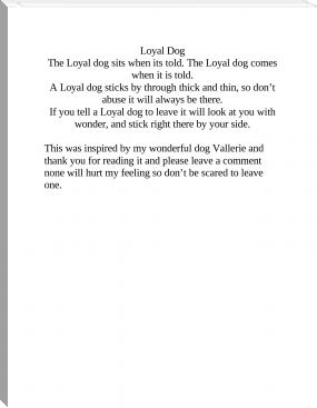 Loyal Dog by Pixiedust (pdf e book reader .TXT) 📕 - American Library Books 📚 Read (28910) Books Online Free