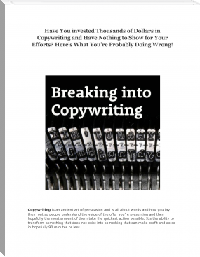 Have You invested Thousands of Dollars in Copywriting and Have Nothing To Show For Your Efforts? by Ioan Draniciar (well read books .TXT) 📕 - American Library Books 📚 Read (28910) Books Online Free