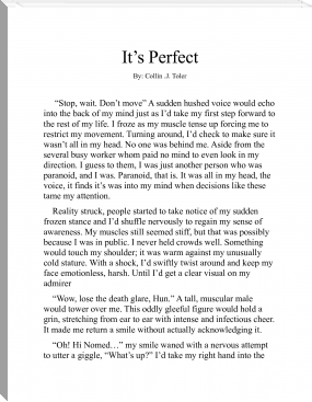 It's perfect by Collin .J. Toler (books to read for 12 year olds .TXT) 📕 - American Library Books 📚 Read (28910) Books Online Free