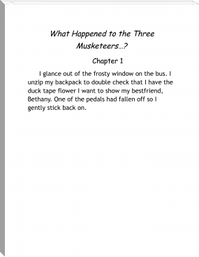 What Happened to the Three Musketeers...? by Secret... (people reading books .TXT) 📕 - American Library Books 📚 Read (28910) Books Online Free
