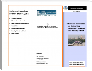 Australian Journal of Wireless Technologies, Mobility &amp; Security- March 2013 Issue - Proceedings of First National Conference on Networking Technology,Mobility and Security 2013 Bangalore - American Library Books 📚 Read (28910) Books Online Free