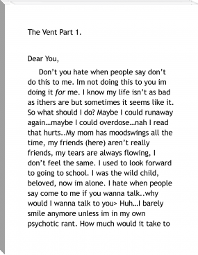 The Vent Part 1 by VentBasedd (best romantic novels to read txt) 📕 - American Library Books 📚 Read (28910) Books Online Free