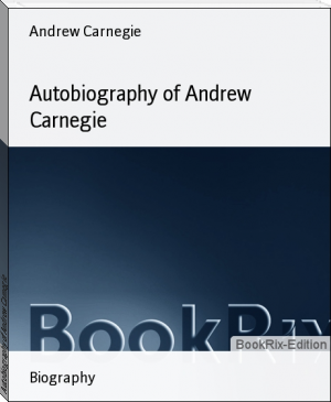 Autobiography of Andrew Carnegie by Andrew Carnegie (best ereader under 100 txt) 📕 - American Library Books 📚 Read (28910) Books Online Free
