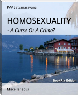 HOMOSEXUALITY by PVV Satyanarayana (romantic novels to read .TXT) 📕 - American Library Books 📚 Read (28910) Books Online Free