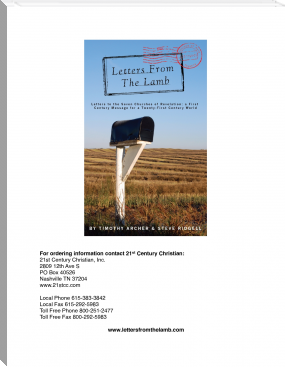 Letters From The Lamb by Timothy Archer and Steve Ridgell (best ereader for epub .TXT) 📕 - American Library Books 📚 Read (28910) Books Online Free