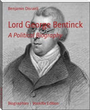 Lord George Bentinck by Benjamin Disraeli (best free e reader TXT) 📕 - American Library Books 📚 Read (28910) Books Online Free