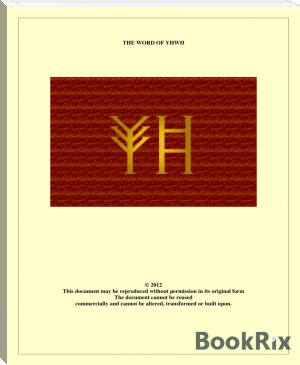 The Word of YHWH by The Word of YHWH The Word (good inspirational books TXT) 📕 - American Library Books 📚 Read (28910) Books Online Free